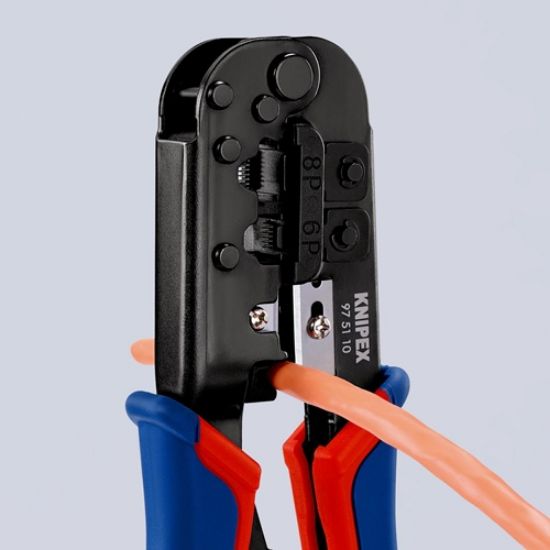 Crimping pliers for RJ connector