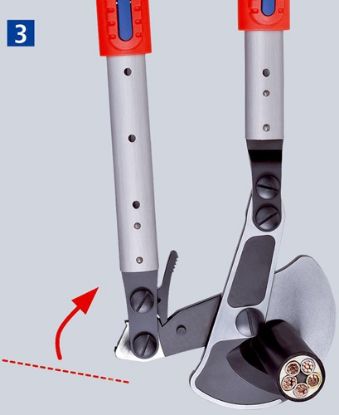 Slika Cable shears burnished head