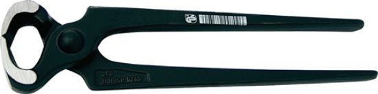 Pincer polished head, pliers painted black