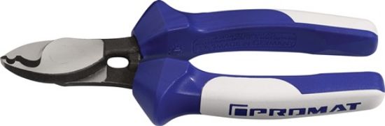 Cable shears polished head