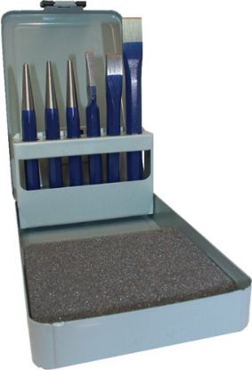 Slika Tool set chrome vanadium air-hard. steel, painted