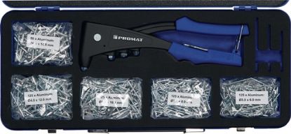 Slika GARNITURA ZA KOVIČENJE (1gar.=603kos) - v kovinskem kovčku PROMAT