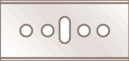 Slika REZILO INDUSTRJSKO Št.45 39x18,4x0,3mm MARTOR (1Gar =10Kos)