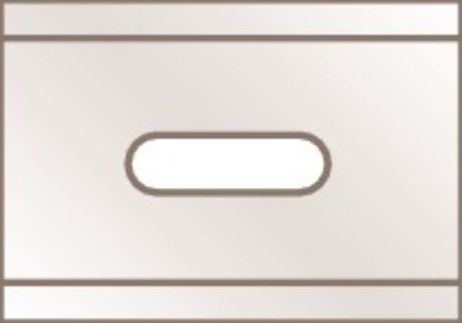 Slika REZILO INDUSTRIJSKO širine 18,5x dolžine 26x debeline 0,4mm MARTOR (1Gar=10Kos)