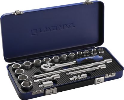 Slika Socket spanner set width across flats 8-22 mm