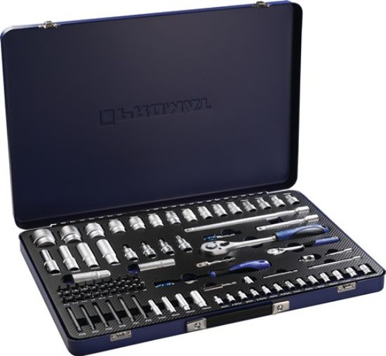 Socket spanner set width across flats 4-32 mm