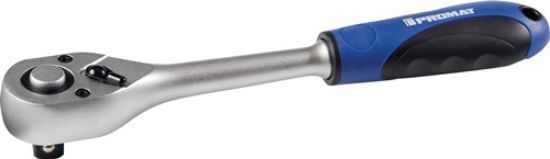 Lever-action reversible ratchet reverse lever