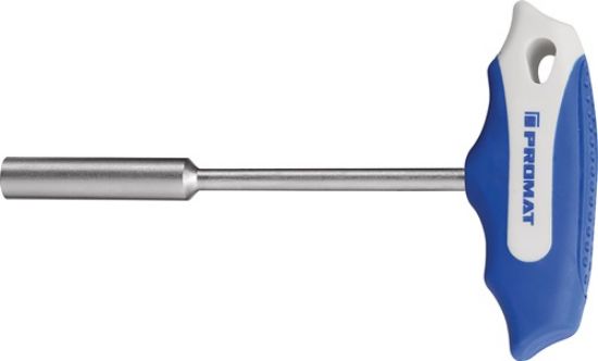 Hexagon socket spanner type with 2-component handle