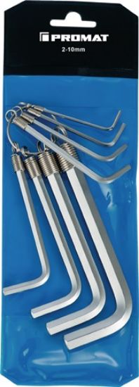 Allen key set AF 2-10 mm