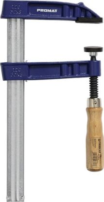 Slika SPONA MIZARSKA 150X80MM  / Z LESENIM ROČAJEM PROMAT