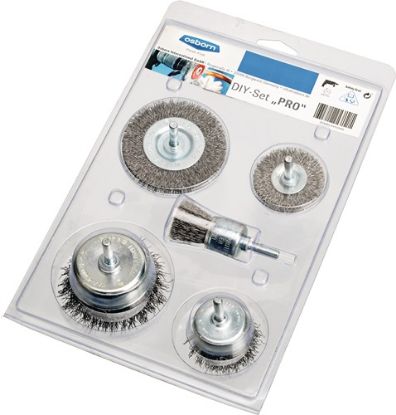 Slika ŠČETKE ŽIČNE - 5-DELNA GAR., OKROGLA 50 IN 75MM, LONČASTA ŠČETKA 50 IN 75MM,  ŠČ