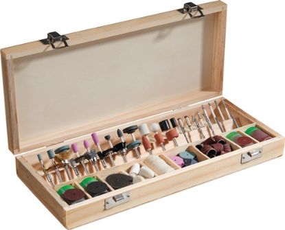 Slika ORODJE ZA FINO OBDELAVO-VEČNAMENSKO v 200-delni garnituri (z vpetjem 3,0mm)