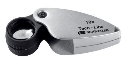Slika Folding pocket magnifier