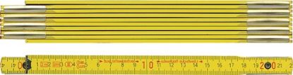 Slika Wooden folding rule yellow