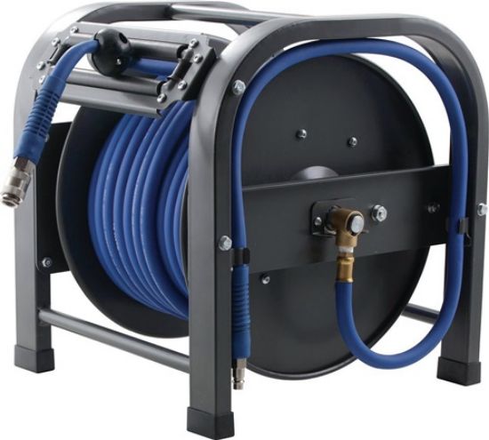 Automatic hose reel hose length 30 m, sheet metal housing