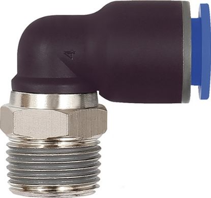 Slika L push-in threaded connection with thread coating, rotating, tapered