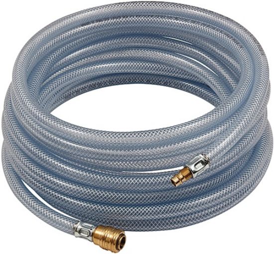 PVC compressed air hose set length 10 m