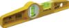 Torpedo spirit level yellow aluminium