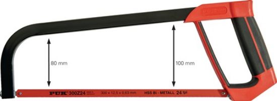 Metal saw frame D comfort handle