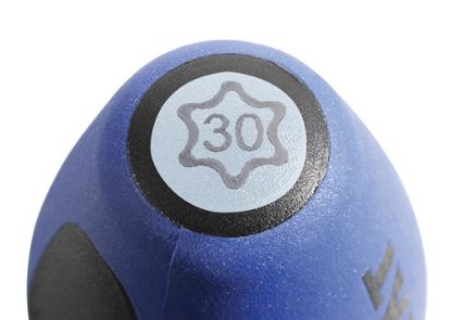 Slika 6-delna GARNITURA izvijačev TORX T 10 x 80 / 15 x 80 / 20 x 100 / 25 x 100 /30 x