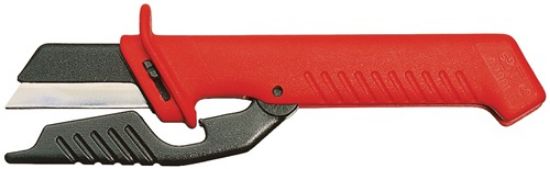 Cable knife with protective cap VDE