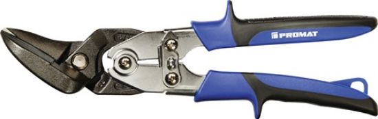 ŠKARJE ROČNE ZA PLOČEVINO 260mm (za jekleno pločevino debeline max.1,5mm) - leva