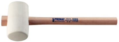 Slika KLADIVO GUMIJASTO, glava D64mm L=113mm belo Promat