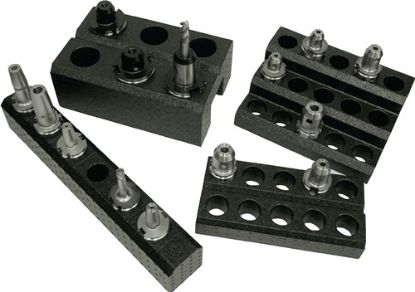 Slika STOJALO ZA KONUSE SK40 (6-modulno) 595x90x101mm