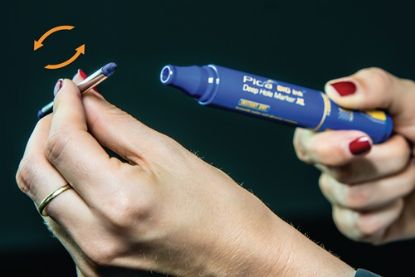 Slika MARKER PICA BIG INK XL 2-4mm, ČRN, okrogla konica