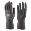 Rokavica iz lateksa, črne barve, black heavy duty, 680