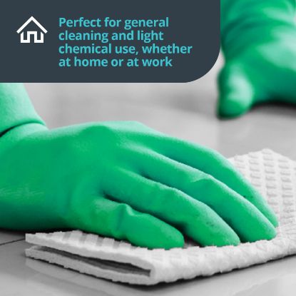 Slika Rokavica iz lateksa, zelene barve, Unigloves, UGHG300G