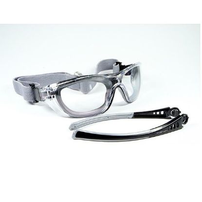 Slika Očala zaščitna, model 580, prozorno steklo 2mm, odporno na praske in meglenje