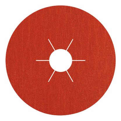 Slika DISK FIBER D125x22.23 A80 CER51 Ceramic 4 Slotted