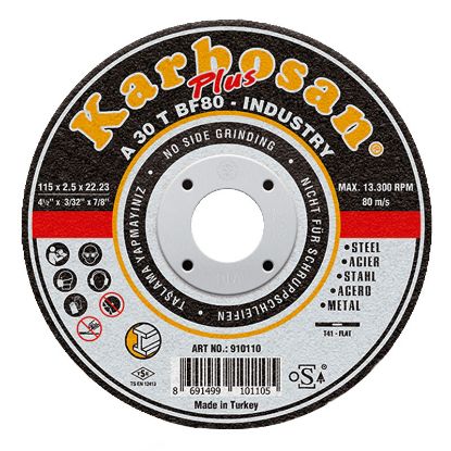 Slika PLOŠČA REZALNA D125x2,5x22,23mm za jeklo Plus Cut-Off Discs A 30 T BF80