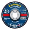 DISK BRUSNI LAMELNI Zirconia ZR, Universal Line D125mm K40 RAVNI 