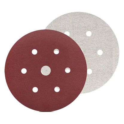 Slika DISK FIBER F-papir AO(Aluminijev oksid) D150mm K220 (15 lukenj)