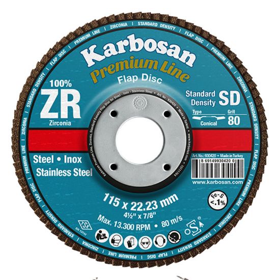 PLOŠČA LAMELNA D115x22mm ZXR11 60 COMFORTLINE SD ravna oblika