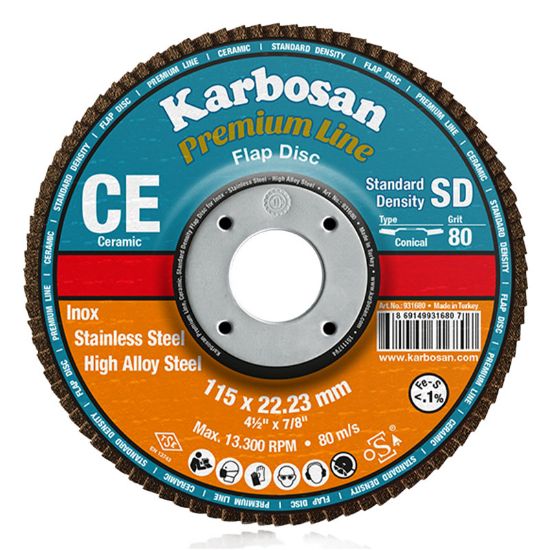 DISK BRUSNI-LAMELNI CEY51-Ceramic  D125x22,23mm G60