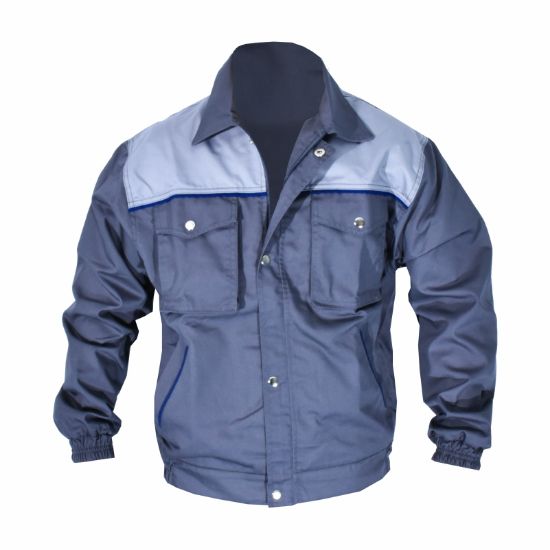 Jakna delovna, siva/temno modra, FLT-1101