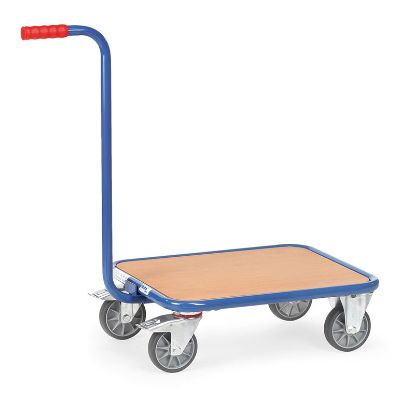 Slika Transportni voziček z leseno nakladlno ploščo, 600x500mm, Fetra