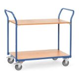 Slika VOZIČEK TRANSPORTNI-ROČNI 200kg - naklad.površina 1000x600mm              