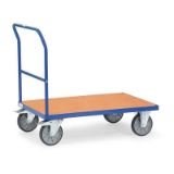 Slika VOZIČEK TRANSPORTNI DELOVNI ROČNI, NOSILNOST 500 KG, NAKL. POVRŠ. 850 X 500 MM, 