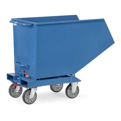 Slika VOZIČEK ZA OSTRUŽKE 450L TYP:4702 1212x675x695mm - z ventilom                   