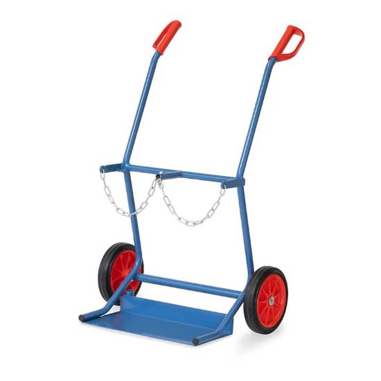 VOZIČEK ZA PREVOZ JEKLENK - DVOJNI nosilnost 100kg, D204mm, FETRA 51006