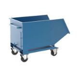 VOZIČEK ZA OSTRUŽKE 240L, 1000x600x720mm - z ventilom RAL 5015