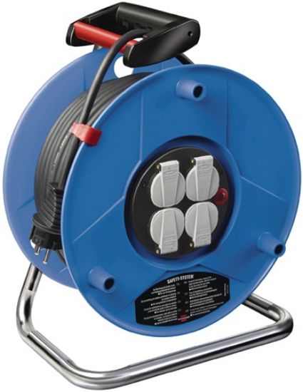 PODALJŠEK ELEKTRIČNI - kabelski boben 25m (3x1,5mm2) Typ:H05VV-F - s 4 zaščiteni