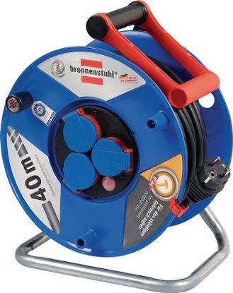 Slika PODALJŠEK ELEKTRIČNI - kabelski boben 40m (3x1,5mm2) Typ:H07RN-F - s 3 zaščiteni