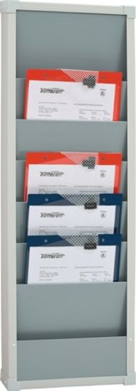 PLANSKA TABLA 315X76X900MM, ŠT. LINIJ: 1, ŠT. PREDALOV: 6, SIVE BARVE, EICHNER