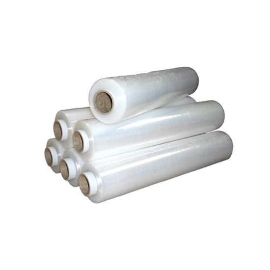 FOLIJA ZA OVIJANJE prozorna (STRETCH) širine 500mm X 500m -5Kg /23um