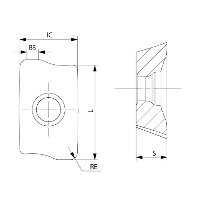 Slika Rezkalne ploščice ADMT MM4